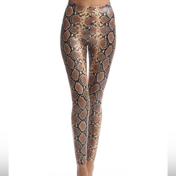 Commando Perfect Control Faux Leather Legging Snake. New without tag - Picture 4 of 8